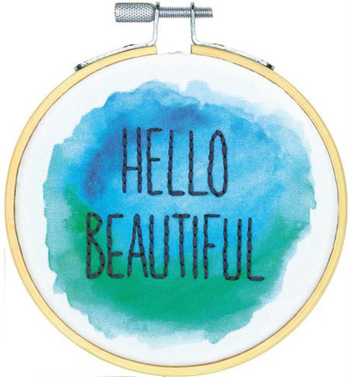 Dimensions Borduurpakket | Hello Beautiful | Volwassen | DIY kit | Borduren | Hobby creatief | MAIA Creative